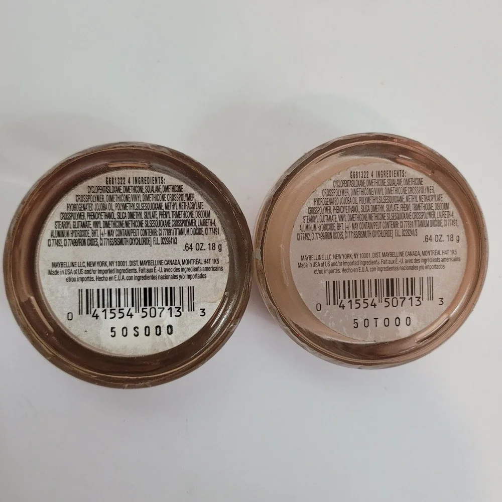 Maybelline Dream Matte Mousse Foundation Women Creamy Natural Light 5 Lot of 2